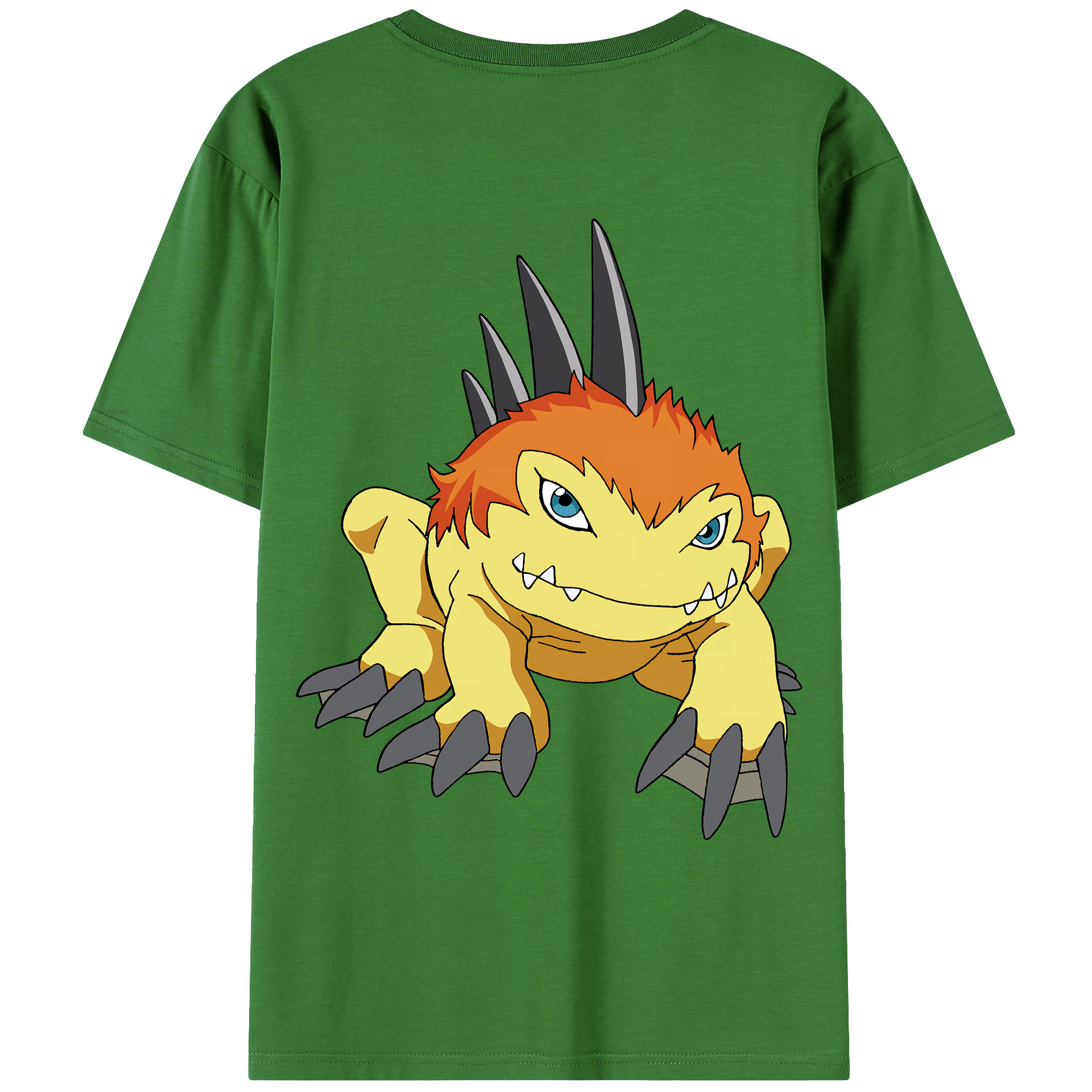 （画像用） Digimon デジタルモンスター/デジモン レディース半袖Tシャツ(バックプリント)